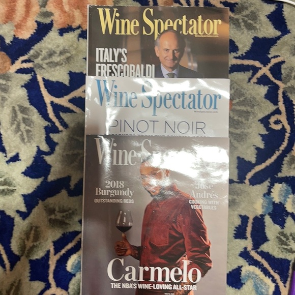 Wine Spectator Lot Of Three Oversized Magazines April/ May/ September 2021 - Picture 1 of 7